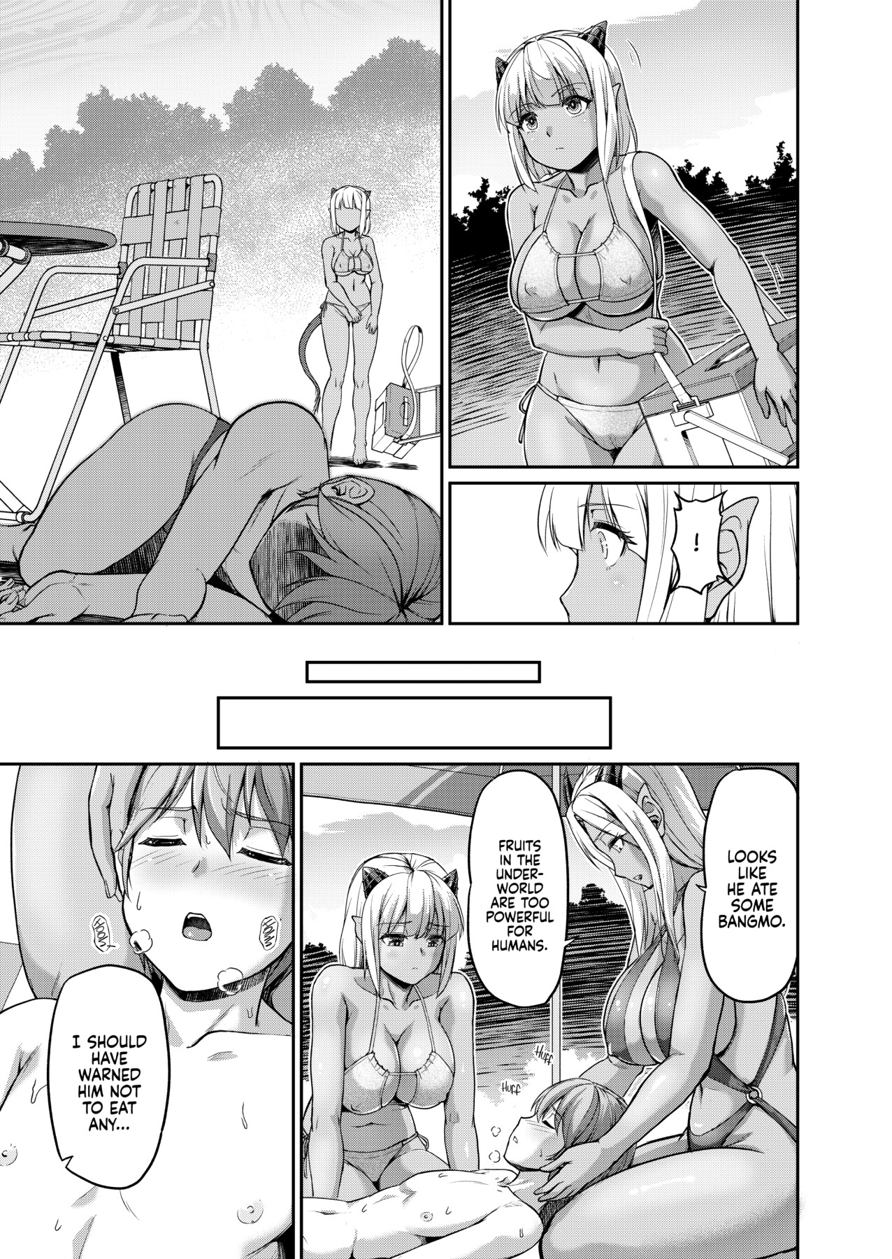 Hentai Manga Comic-Daily Life at the Monster Girl Manor-Read-144